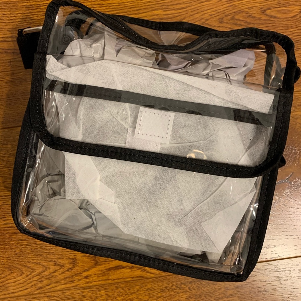 Clear Stadium Regulation Purse NWT